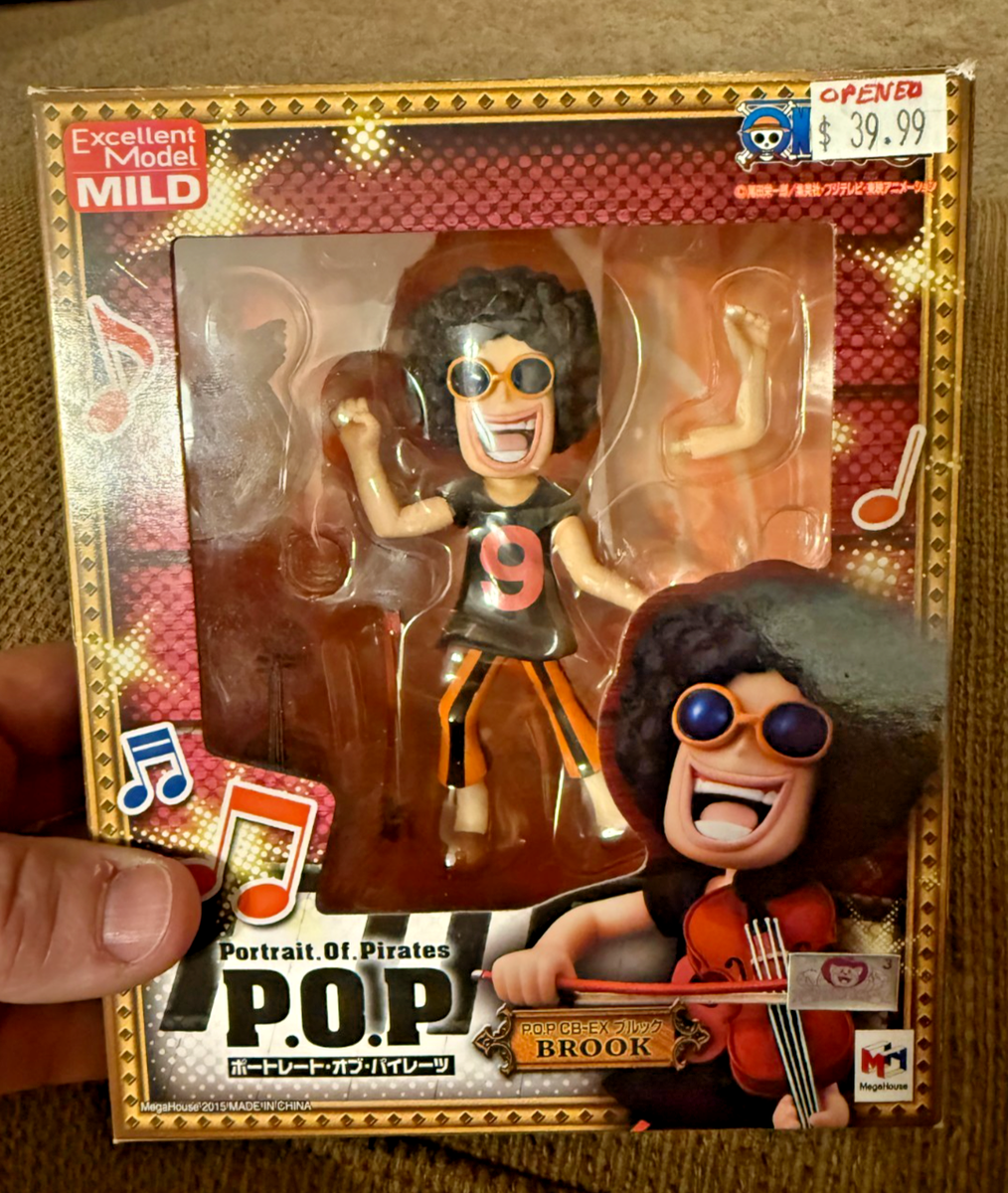 One Piece Megahouse POP CB-EX Brook Excellent Model Mild Figure 