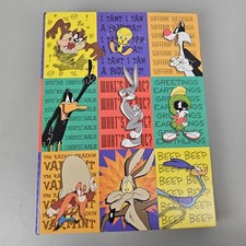 Vintage Looney Tunes 1997 Photo Album 4 x 6 Easy Pockets Bugs Tweety Daffy Taz