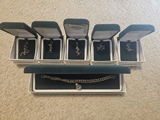 Vintage Limited Edition Disney Winnie The Pooh Sterling Silver Bracelet 6 Charms