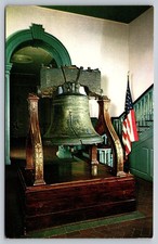 Vintage Liberty Bell Philadelphia Postcard by Walter H. Miller
