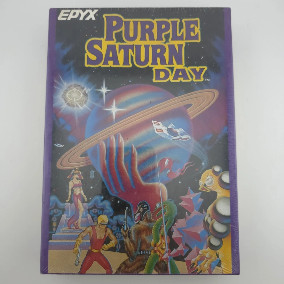 Purple Saturn Day, 1989, Big Box, New & Sealed - Image 2 of 4