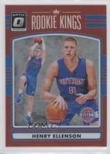 2016-17 Panini Donruss Optic Rookie Kings Red Prizm 91/99 Henry Ellenson #15 7n6