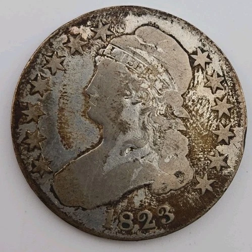 1823-P Capped Bust Half Dollar — photo from the most recent tracked eBay sale
