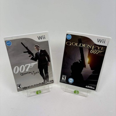 Nintendo Wii 007 Quantum of Solace And 007 GoldenEye Games