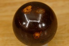 Wicca Reiki Healing Magic 2" Sphere Ball Tigers Eye Brown Gemstone