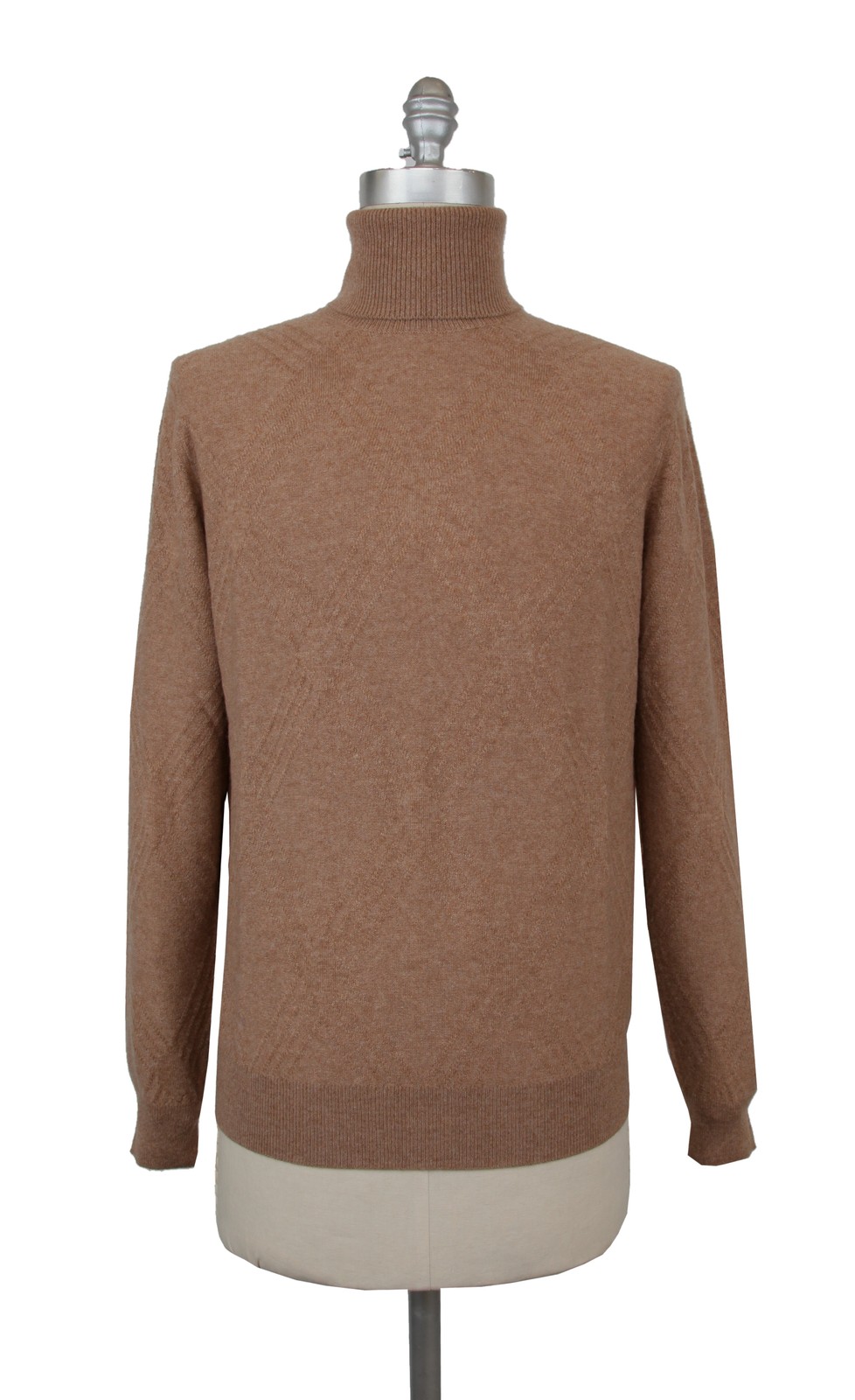 Maglione Collo Alto In Cashmere Marrone Chiaro Ballantyne - (BA314242)