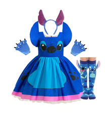 Baby Disney Movie Stitch Role Playing Costume Sets Cartoon Cute Princess