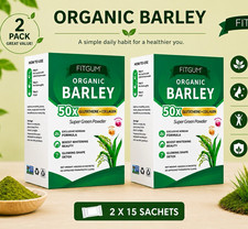 FITGUM Organic Barley – 2 x 15 Beutel (30 Sachets) …