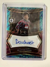 2024-25 Panini Select Premier League - Signatures Dean Saunders #S-DS Peacock Pr