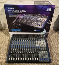 PreSonus StudioLive AR16c 16 Channel Audio Interface Mixer Mint Condition