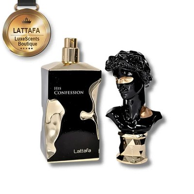 Lattafa His Confession Men's eau de toilette spray, 3.4oz/100ml | eBay
