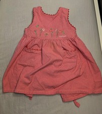 2T - 1990s Vintage OshKosh Gingham Red Dress