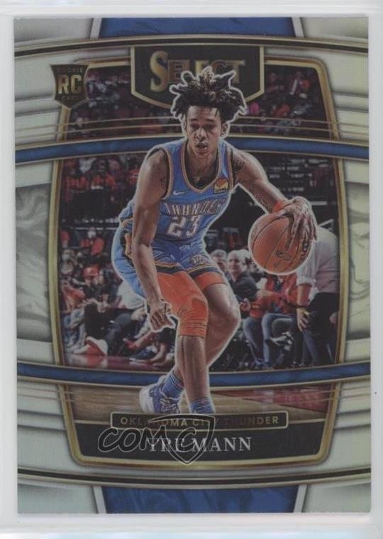2021-22 Panini Select Concourse Silver Prizm Tre Mann #36 uk2