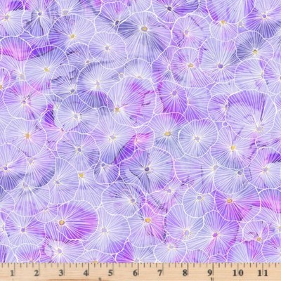Painted Sea Linear Bursts Light Violet  05945LV  by half yard continuous cuts
