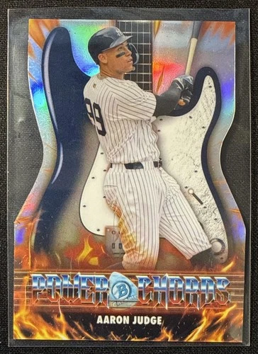 2026 Bowman Aaron Judge Power Chords Chrome Yankees