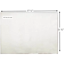 Quadra-Fire Castile & Sante Fe Glass Assembly (17 1/4" x 11 5/8"): SRV7001-038-A