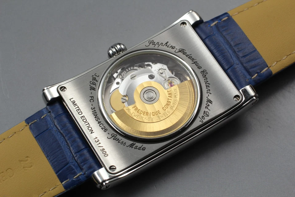 Limited [Exc+5 Box] FREDERIQUE CONSTANT FC-315NS4C26 Blue Automatic Men's Watch - Image 4 of 4