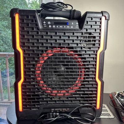 ION IPA179 Audio Block Rocker Icon Bluetooth Speaker With Microphone - Pre Owned