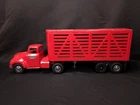 Vintage Tonka Semi Cab WITH Livestock Trailer FANTASTIC CONDITION 24" L15014