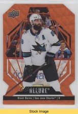 2022-23 Upper Deck Allure Orange Slice Die-Cut Brent Burns #89 READ 1u6