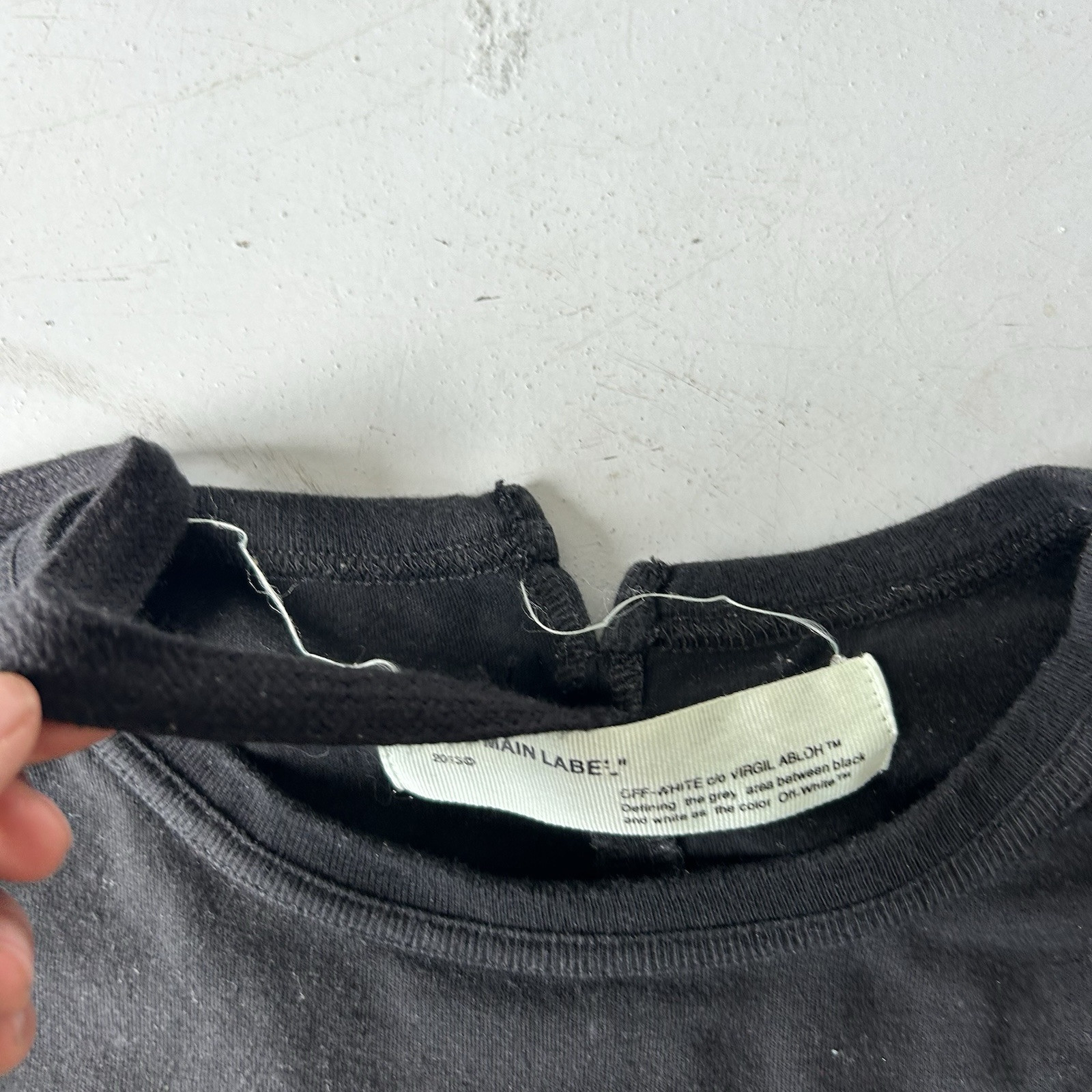 Off-White Authentic Hand Flames Virgil Abloh 2018… - image 4