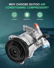 A/C AC Compressor For Jeep Grand Cherokee 4.7L 1990-2002 2003 2004 55115907AB