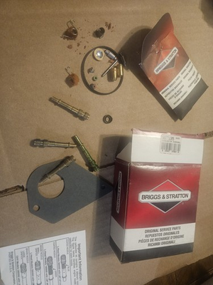 #ad Briggs And Stratton Carburetor Overhaul Kit 497535 $32.99