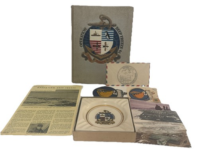 #ad Task Force 43 1961 Operation Deep Freeze Antarctica USAF Lot Deployment Book $175.00