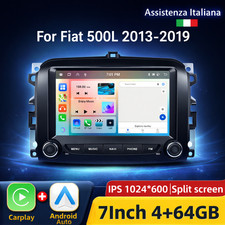 Autoradio 2DIN Android 13 per Fiat 500L 2013-2019 CarPlay GPS 7" Touch 4+64GB Wi