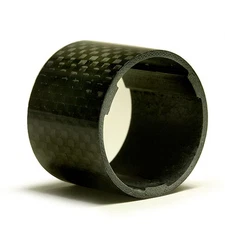 OMNI Racer WORLD's LIGHTEST Carbon Race Lite Headset Spacer: 1-1/8" 60mm