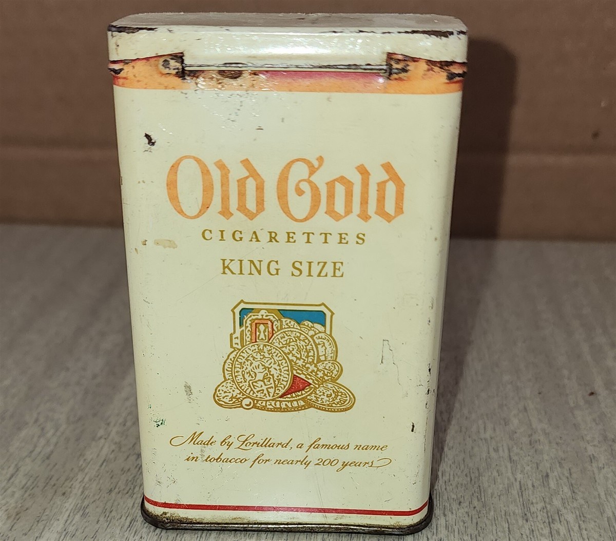 old gold cigarettes tin CIRCA 1926 VINTAGE ADVERTISEMENT" Journal for Sale by Overthetopsm Vintage 50s Old Gold Cigarette
