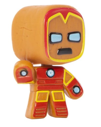 Funko Pan de Jengibre Iron Man # 140 DIAMANTE Mini Funko Pop Cinco Abajo Exclusivo - Imagen 3 de 4