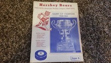Minor League Hockey Team Program Collection 1969-1982 Calder Cup - Lot of 5 Mags