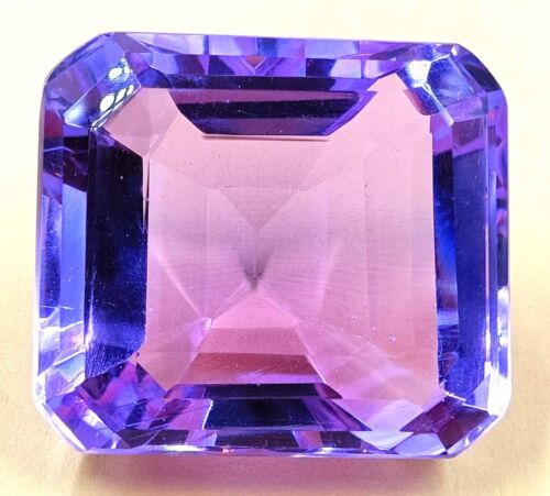 TOP QUALITY AAA PURPLE OPAL EGL UNTREATED EMERALD SHAPE 275 CT LOOSE GEMSTONE - Picture 7 of 13