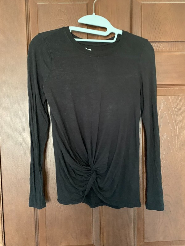 Art Class Girl's Top Black L 10-12