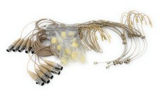 10 x Double Earhook Headset Mic with 4 pin XLR Connector for SHURE Wireless