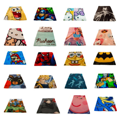 Lizenzierte Kinder Soft Feeling Vlies Überwurf Bettdecke Polyester Geschenkidee