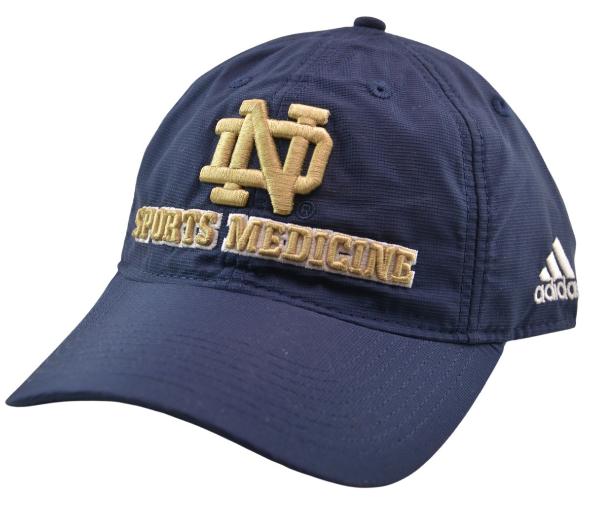 Adidas Notre Dame Fighting Irish Sports Medicine Blue Lightweight