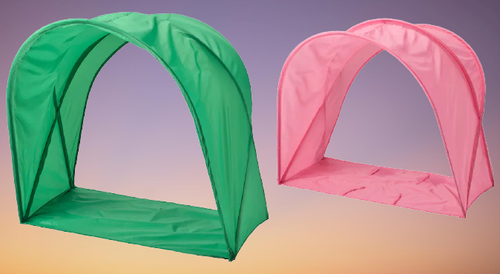 New* SUFFLETT Bed Tent Pink \u0026 Green 70 