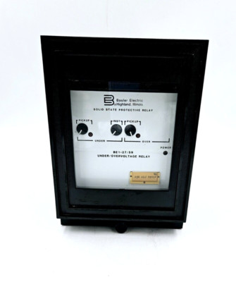 BASLER ELECTRIC BE1-27/59 UNDER/OVERVOLTAGE RELAY-NEW [FAST SHIPPING]