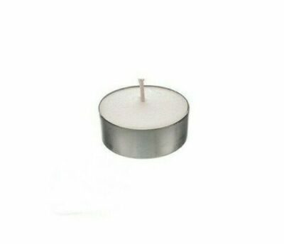 HotStar Tealight Candele Lumini Non profumati 4h 100Pz Bianco