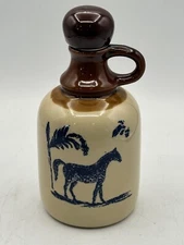 Georges Briard Growler Jug American Country Collection Horse And Leaf Design