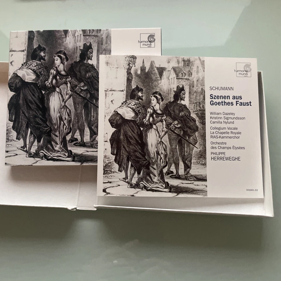 Schumann: Scenes from Faust / Herreweghe / Harmonia Mundi 2 CD Free Postage - Image 3 of 4