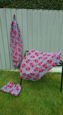 Geschenkset - Sattelbezug, Zaumzeugtasche & Steigbügelbezüge