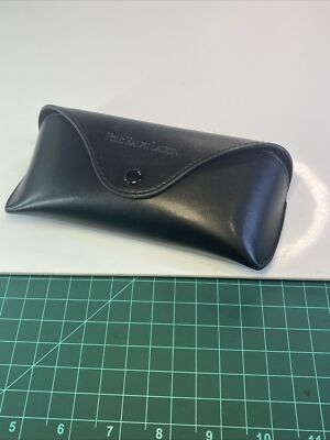 Polo Ralph Lauren designer eye sun glasses case soft black pouch