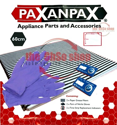Cooker Hood Filter Kit for Siemens Oven Extractor Fan Grease Indicator Filters