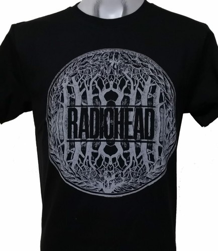 Radiohead T shirt basic black vintage 