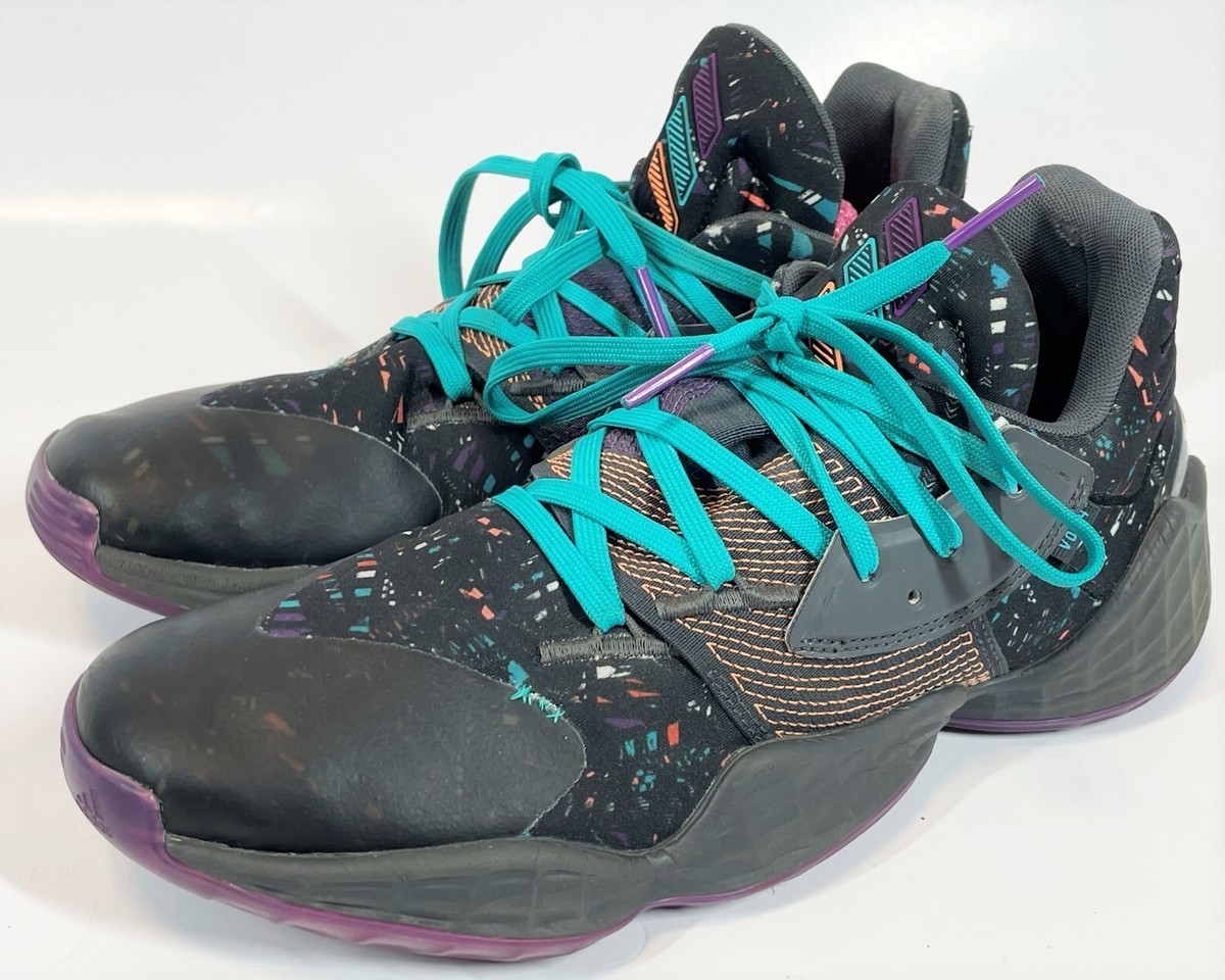Adidas EF9924 Harden Amber Tint Confetti Basketball Shoes