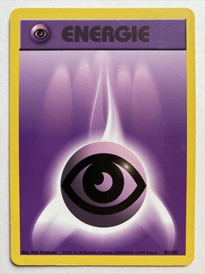 Pokemon Karte Energy Energie Psycho 101/102 DE