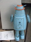 RARE ~ BILLIKEN 2000 Captain Ultra's HAUK ROBOT Wind up 9" Tin Toy ~ JAPAN  — photo 4